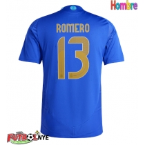 Camiseta Argentina Cristian Romero #13 Visitante Equipación Copa America 2024 manga corta